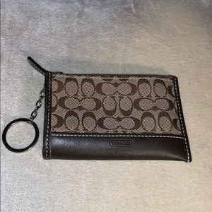 Coach Zip Card Holder